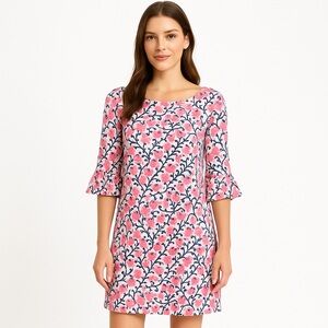 Lilly Pulitzer Tulip Print Dress Tunic Size Large